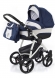 Коляска для новорожденных Esspero Newborn Lux (шасси Grey) Navy Grey