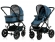 Коляска 2 в 1 Moon Nuova Blue Melange (990)