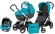 Коляска 3 в 1 Peg Perego Book 51 S XL Modular System (шасси White/Black) Bloom Scuba