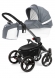 Коляска для новорожденных Esspero Tour Leatherette (шасси White) Nappa Blue Grey