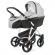 Коляска для новорожденных Esspero Newborn Lux Alu (шасси Beige) Steel