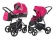 Коляска 2 в 1 Esspero Newborn Lux Alu (шасси Graphite) Camellia