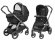 Коляска 2 в 1 Peg Perego Book Plus XL Modular Geo Black