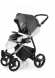 Прогулочная коляска Esspero Grand Newborn Lux (шасси Chrome) Grafite leatherette