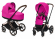 Коляска 2 в 1 Cybex Priam (шасси Rose Gold) Fancy Pink