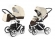Коляска 2 в 1 Esspero Grand Magic Pro (шасси White) Cream leatherette