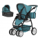 Коляски для кукол Carrello Avanti 2 в 1 MIDDLE BLUE