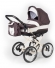 Коляска для новорожденных Esspero Classic (шасси Beige) Brown Lux