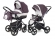 Коляска 2 в 1 Esspero Newborn Lux (шасси Graphite) Brown Lux
