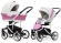 Коляска 2 в 1 Esspero LE Alesund (шасси White) Pink