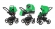 Коляска 3 в 1 Esspero Tour Alu (шасси Graphite) Green