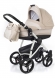 Коляска для новорожденных Esspero Newborn Lux (шасси Grey) Khakki Beige