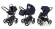 Коляска 3 в 1 Esspero Magic (шасси Black) Mar Carbon
