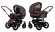 Коляска 2 в 1 Emmaljunga Edge Duo Combi Outdoor (шасси Duo S Outdoor) Outdoor Timber