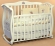Детская кроватка-качалка Baby Italia Andrea VIP Слоновая кость (Avorio laccato)