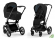 Коляска 2 в 1 Cybex Priam IV (шасси Matt Black) Onyx Black