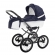 Коляска для новорожденных Esspero Grand Classic  (шасси Graphite) Nappa Navy