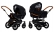 Коляска 2 в 1 Emmaljunga Edge Duo Combi Outdoor (шасси Duo S Outdoor) Outdoor Black