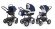 Коляска 3 в 1 Esspero Discovery (шасси Graphite) Navy Lux