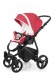 Прогулочная коляска Esspero Newborn Lux (шасси Black) Red Lux
