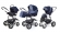 Коляска 3 в 1 Esspero Grand Discovery (шасси Graphite White) Deep Night