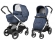 Коляска 2 в 1 Peg Perego Book 51 S Elite Modular (шасси White/Black) Urban Denim