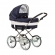 Коляска 2 в 1 Emmaljunga Mondial De Luxe (шасси De Luxe Chrome) Navy