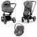 Коляска 3 в 1 Cybex Priam IV (шасси Chrome Black) Soho Grey
