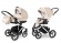 Коляска 2 в 1 Esspero Magic Pro (шасси White) Khakki Beige