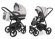 Коляска 2 в 1 Esspero Newborn Lux (шасси Black) Grey Carbon