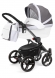Коляска для новорожденных Esspero Tour Leatherette (шасси White) Royal Light Grey