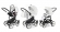 Коляска 3 в 1 Esspero Grand Magic (шасси White) Artic leatherette