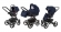Коляска 3 в 1 Esspero Tour (шасси Black) Mar Carbon