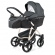 Коляска для новорожденных Esspero Newborn Lux Alu (шасси Beige) Onyx