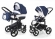 Коляска 2 в 1 Esspero Magic (шасси Chrome) Navy Lux