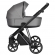 Коляска 3 в 1 Roan Sol Lux Cloud Grey/Nikiel/руч.Черный