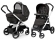 Коляска 2 в 1 Peg-Perego Book Plus S Bloom Black