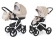 Коляска 2 в 1 Esspero Newborn Lux (шасси White) Khakki Beige