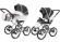 Коляска 2 в 1 Esspero Grand Classic (шасси Chrome) Royal Grey