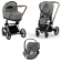 Коляска 3 в 1 Cybex Priam IV (шасси Chrome Brown) Soho Grey