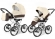 Коляска 2 в 1 Esspero Grand Classic (шасси Grey) Cream leatherette