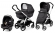 Коляска 3 в 1 Peg Perego Book 51 Elite Modular System (шасси White/Black) Onyx