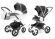 Коляска 2 в 1 Esspero Grand Tour (шасси White) Royal Grey
