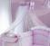Балдахин с держателем Roman Baby POLVERE DI STELLE Pink (Розовый)