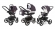 Коляска 3 в 1 Esspero Tour (шасси Graphite) Grey Leves