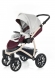 Прогулочная коляска Esspero Grand Discovery (шасси Beige) Maroon leatherette