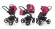 Коляска 3 в 1 Esspero Tour Alu (шасси Black) Camellia
