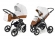 Коляска 2 в 1 Esspero Grand  I-Nova (шасси Black)  Orange leatherette