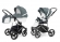 Коляска 2 в 1 Esspero Grand Magic Pro (шасси Graphite) Nappa Blue Grey