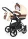 Коляска для новорожденных Esspero Newborn Lux (шасси Chrome) Beige Brown